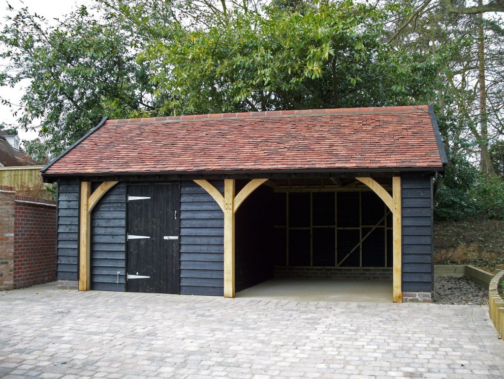Timber Garage Construction