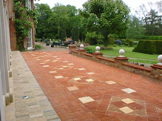 brickwork garden patio